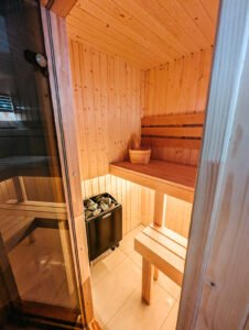 Sauna project completed by Nooth in Cornwall