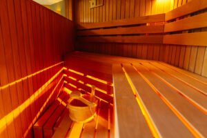 Nooth sauna installation in Cornwall