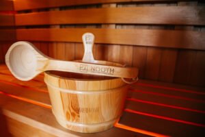 Bespoke sauna built by Nooth in Cornwall
