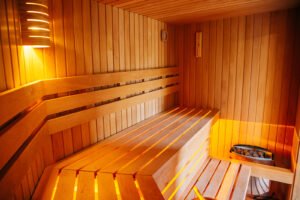 Sauna project completed by Nooth in Cornwall