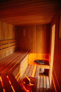 Nooth sauna installation in Cornwall